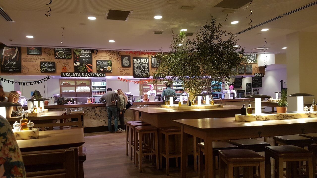 Фотография 2 заведения «Vapiano Baku»