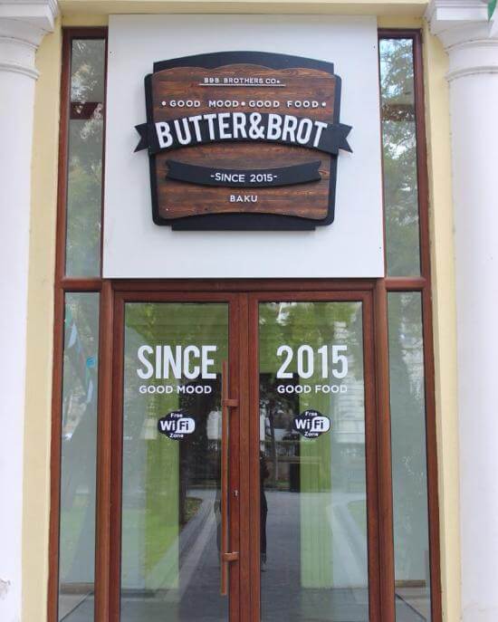 Фотография 1 заведения «Butter & Brot»